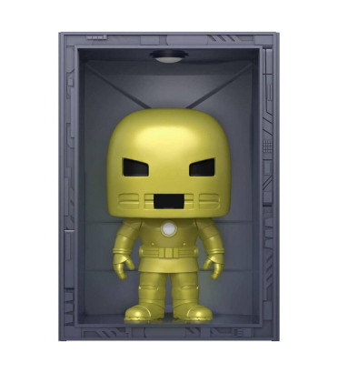 HALL OF ARMOR IRON MAN MODEL 1 GOLDEN ARMOR OVERSIZED / MARVEL / FIGURINE FUNKO POP / EXCLUSIVE PX PREVIEW