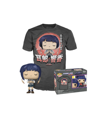 T-SHIRT S AVEC POP JIRO WITH MIC / MY HERO ACADEMIA / FIGURINE FUNKO POP