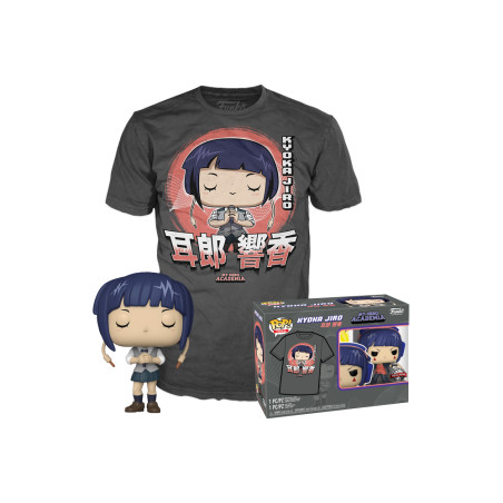 T-SHIRT S AVEC POP JIRO WITH MIC / MY HERO ACADEMIA / FIGURINE FUNKO POP