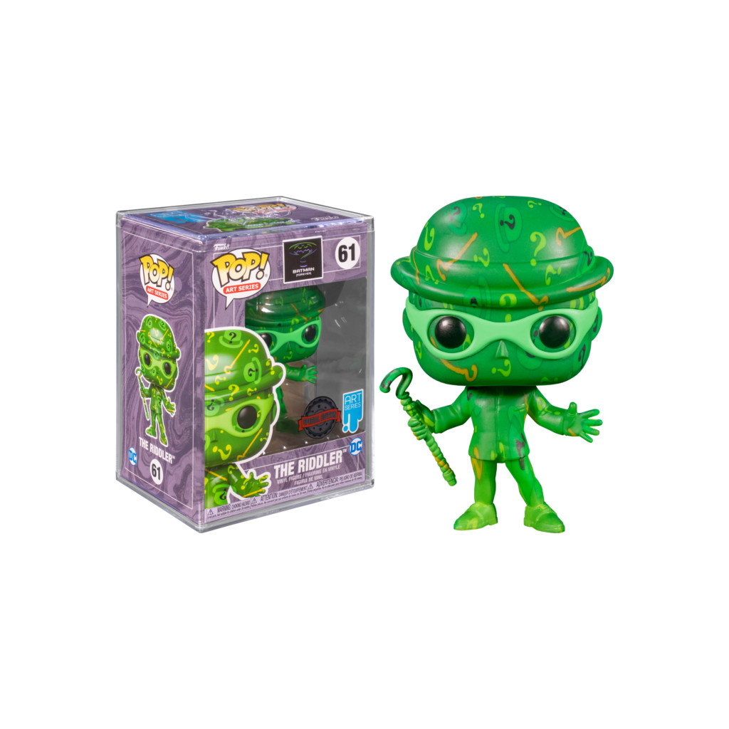 Funko POP! DC's Batman Forever The Riddler Art Series with Protector 