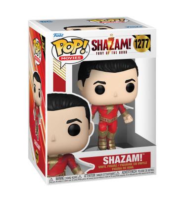 SHAZAM / SHAZAM FURY OF THE GODS / FIGURINE FUNKO POP SHAZAM / SHAZAM FURY OF THE GODS / FIGURINE FUNKO POP