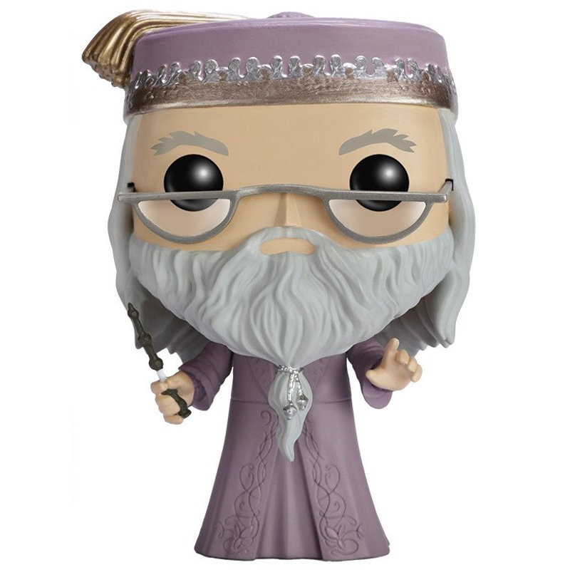 ALBUS DUMBLEDORE AVEC BAGUETTE / HARRY POTTER / FIGURINE FUNKO POP