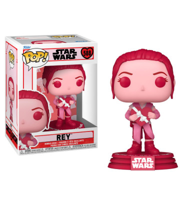 REY SAINT VALENTIN / STAR WARS / FIGURINE FUNKO POP REY SAINT VALENTIN / STAR WARS / FIGURINE FUNKO POP