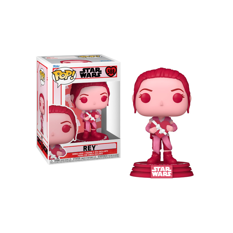 REY SAINT VALENTIN / STAR WARS / FIGURINE FUNKO POP