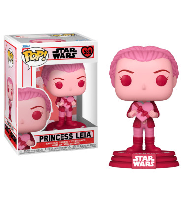 LEIA SAINT VALENTIN / STAR WARS / FIGURINE FUNKO POP