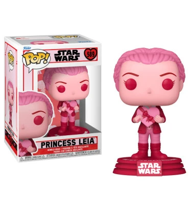 LEIA SAINT VALENTIN / STAR WARS / FIGURINE FUNKO POP