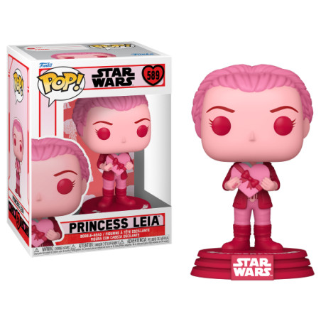 LEIA SAINT VALENTIN / STAR WARS / FIGURINE FUNKO POP