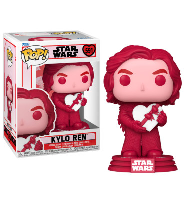 KYLO REN SAINT VALENTIN / STAR WARS / FIGURINE FUNKO POP