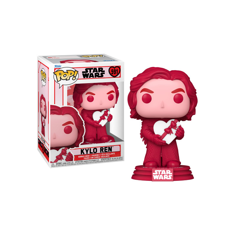 KYLO REN SAINT VALENTIN / STAR WARS / FIGURINE FUNKO POP