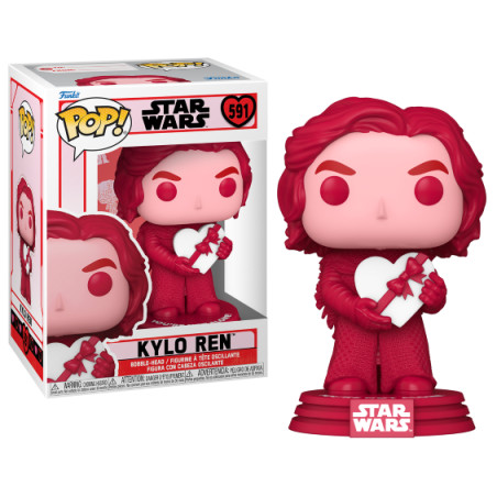 KYLO REN SAINT VALENTIN / STAR WARS / FIGURINE FUNKO POP