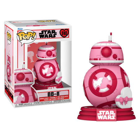 BB-8 REN SAINT VALENTIN / STAR WARS / FIGURINE FUNKO POP