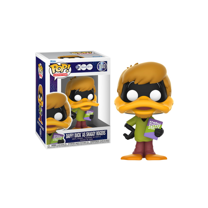 DAFFY DUCK AS SHAGGY ROGERS / LOONEY TUNES / FIGURINE FUNKO POP