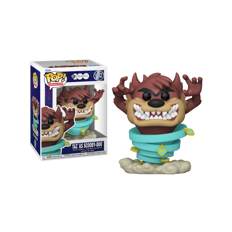 TAZ AS SCOOBY DOO / LOONEY TUNES / FIGURINE FUNKO POP