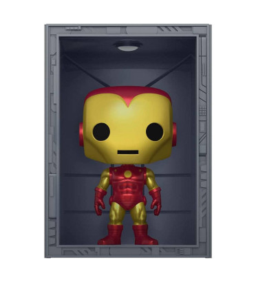 HALL OF ARMOR IRON MAN MODEL 4 OVERSIZED / MARVEL / FIGURINE FUNKO POP / EXCLUSIVE PX PREVIEW