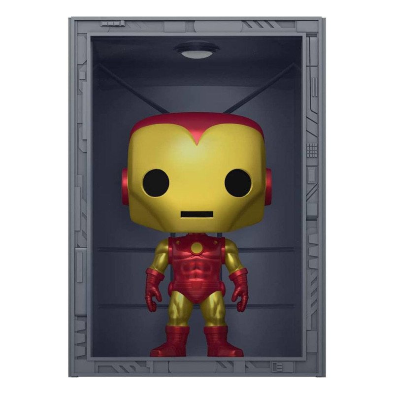 HALL OF ARMOR IRON MAN MODEL 4 OVERSIZED / MARVEL / FIGURINE FUNKO POP / EXCLUSIVE PX PREVIEW