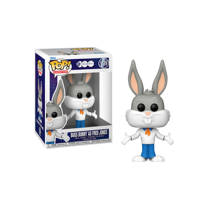 BUGS BUNNY AS FRED JONES / LOONEY TUNES / FIGURINE FUNKO POP