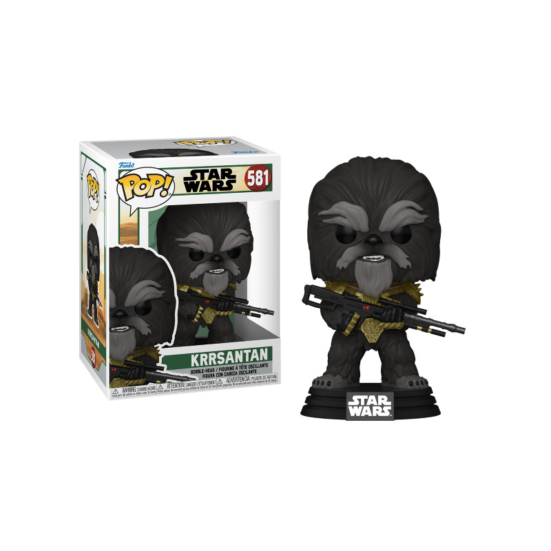 KRRSANTAN WITH BG / STAR WARS BOOK OF BOBA FETT / FIGURINE FUNKO POP