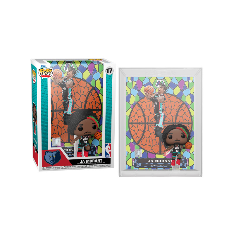 JA MORANT TRADING CARD MOSAIC / MEMPHIS GRIZZLIES / FIGURINE FUNKO POP