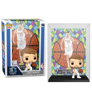 LUKA DONCIC TRADING CARD MOSAIC / MAVERICKS / FIGURINE FUNKO POP