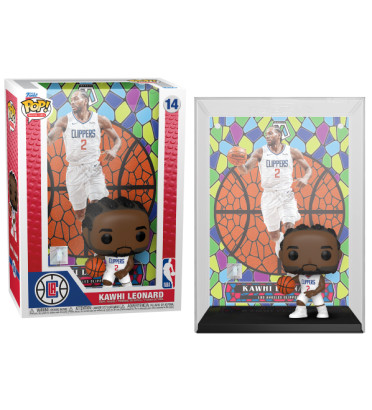 KAWHU LEONARD TRADING CARD MOSAIC / CLIPPERS / FIGURINE FUNKO POP