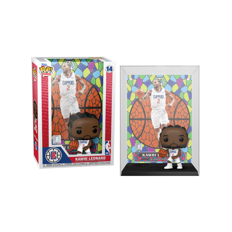 KAWHU LEONARD TRADING CARD MOSAIC / CLIPPERS / FIGURINE FUNKO POP