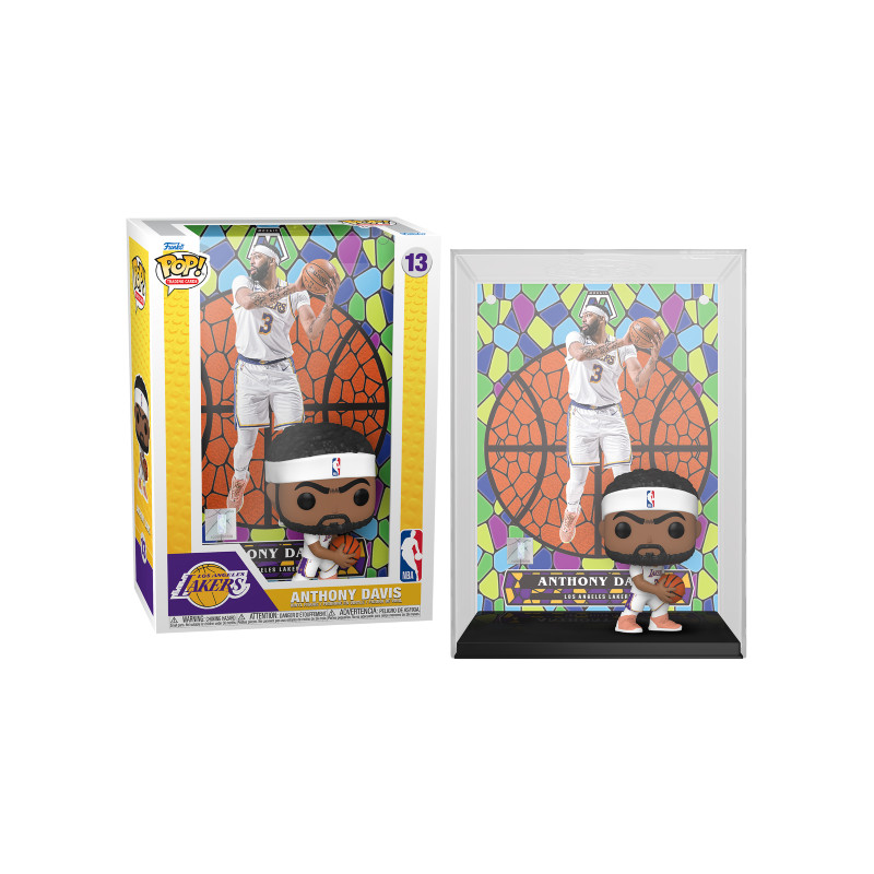 ANTHONY DAVIS TRADING CARD MOSAIC / LAKERS / FIGURINE FUNKO POP