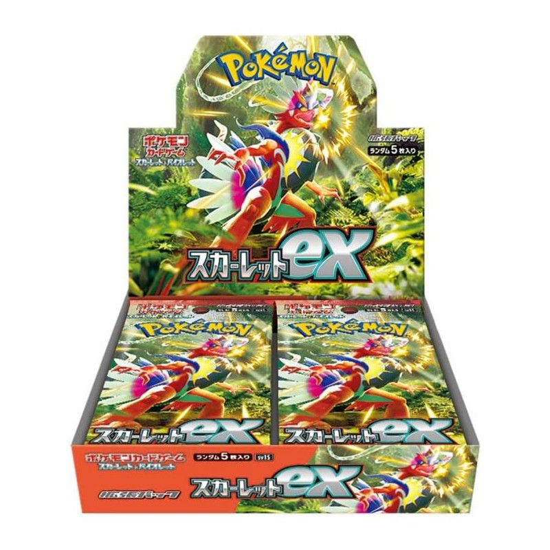 DISPLAY 30 BOOSTERS SCARLET ET VIOLET SV1 / CARTE POKEMON JAPONAIS