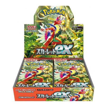 DISPLAY 30 BOOSTERS SCARLET ET VIOLET SV1S / CARTE POKEMON JAPONAIS