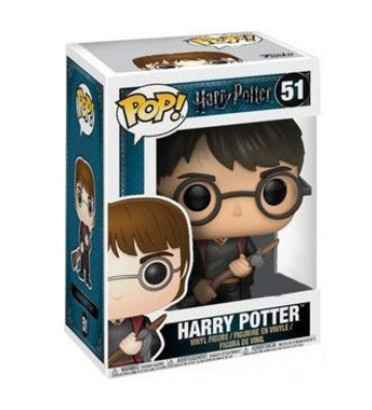 HARRY POTTER AVEC FIREBOLT / HARRY POTTER / FIGURINE FUNKO POP / EXCLUSIVE SPECIAL EDITION