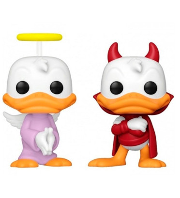 2 PACK DONALDS SHOULDER ANGEL AND DEVIL / DONALD DUCK / FIGURINE FUNKO POP / EXCLUSIVE WONDROUS 2022