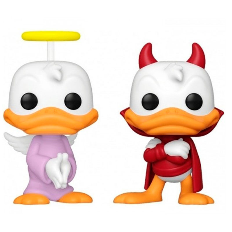 2 PACK DONALDS SHOULDER ANGEL AND DEVIL / DONALD DUCK / FIGURINE FUNKO POP / EXCLUSIVE WONDROUS 2022