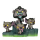 VILLAINS ASSEMBLE SCAR WITH HYENAS / LE ROI LION / FIGURINE FUNKO POP / EXCLUSIVE SPECIAL EDITION