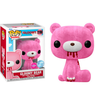 GLOOMY BEAR / GLOOMY THE NAUGHTY GRIZZLY / FIGURINE FUNKO POP / EXCLUSIVE SPECIAL EDITION / FLOCKED GLOOMY BEAR / GLOOMY THE NAUGHTY GRIZZLY / FIGURINE FUNKO POP / EXCLUSIVE SPECIAL EDITION / FLOCKED