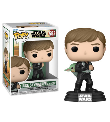 LUKE SKYWALKER ET GROGU / STAR WARS BOOK OF BOBA FETT / FIGURINE FUNKO POP LUKE SKYWALKER ET GROGU / STAR WARS BOOK OF BOBA FETT / FIGURINE FUNKO POP