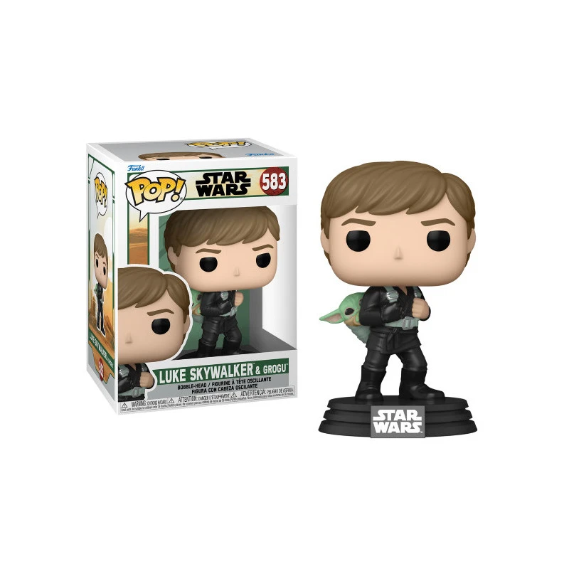 LUKE SKYWALKER ET GROGU / STAR WARS BOOK OF BOBA FETT / FIGURINE FUNKO POP LUKE SKYWALKER ET GROGU / STAR WARS BOOK OF BOBA FETT / FIGURINE FUNKO POP