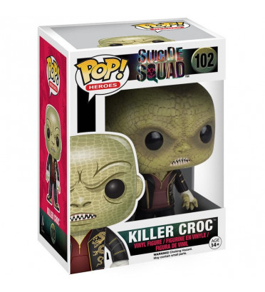 KILLER CROC / SUICIDE SQUAD / FIGURINE FUNKO POP / GITD