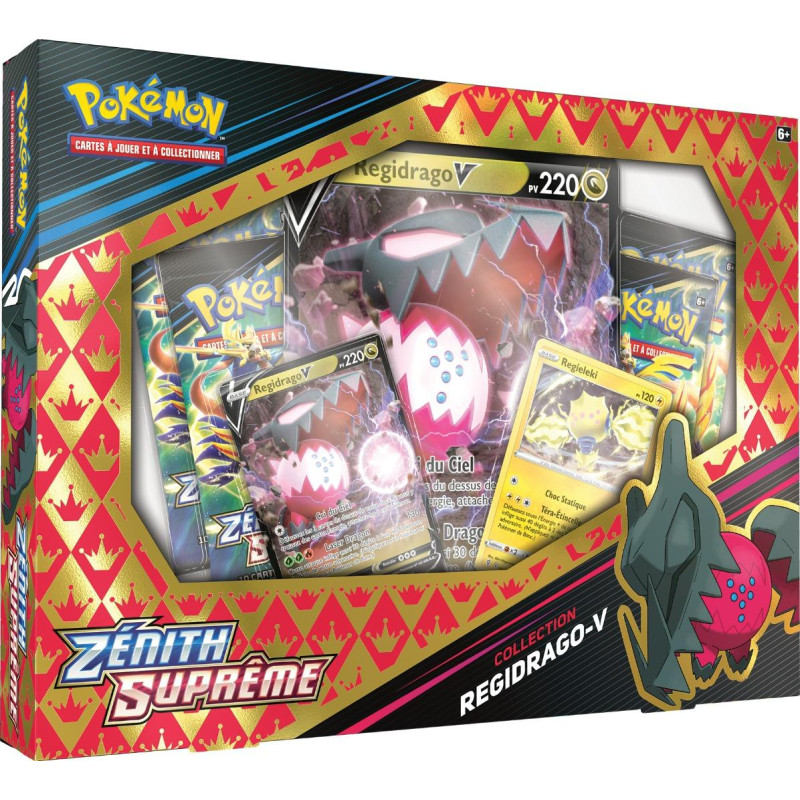 PRECO COFFRET REGIDRAGO V ZENITH SUPREME / CARTE POKEMON VF