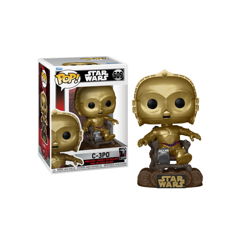 C-3PO SUR CHAISE / STAR WARS / FIGURINE FUNKO POP