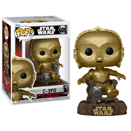 C-3PO SUR CHAISE / STAR WARS / FIGURINE FUNKO POP