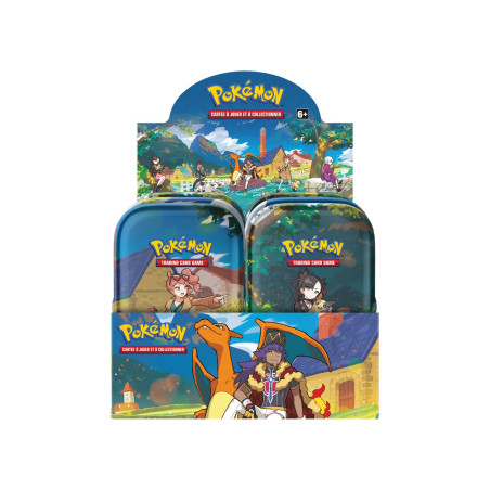 DISPLAY DE 10 MINI TIN BOX ZENITH SUPREME / CARTE POKEMON VF