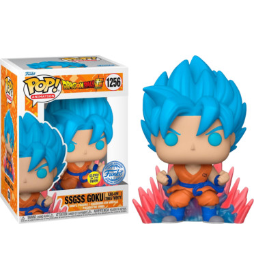 SSGSS GOKU KAIO-KEN TIMES TWENTY / DRAGON BALL SUPER / FIGURINE FUNKO POP / EXCLUSIVE SPECIAL EDITION / GITD