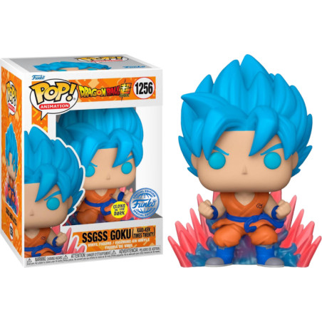 SSGSS GOKU KAIO-KEN TIMES TWENTY / DRAGON BALL SUPER / FIGURINE FUNKO POP / EXCLUSIVE SPECIAL EDITION / GITD