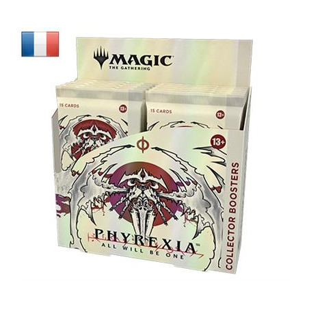 DISPLAY 12 BOOSTERS COLLECTOR MAGIC PHYREXIA / CARTE VF