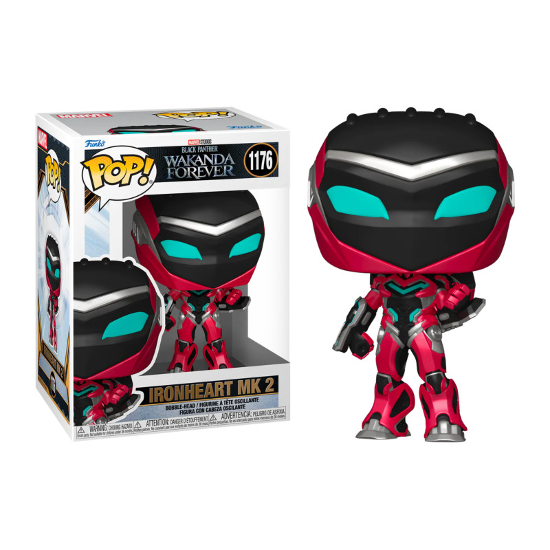 IRONHEART MK2 / BLACK PANTHER WAKANDA FOREVER / FIGURINE FUNKO POP