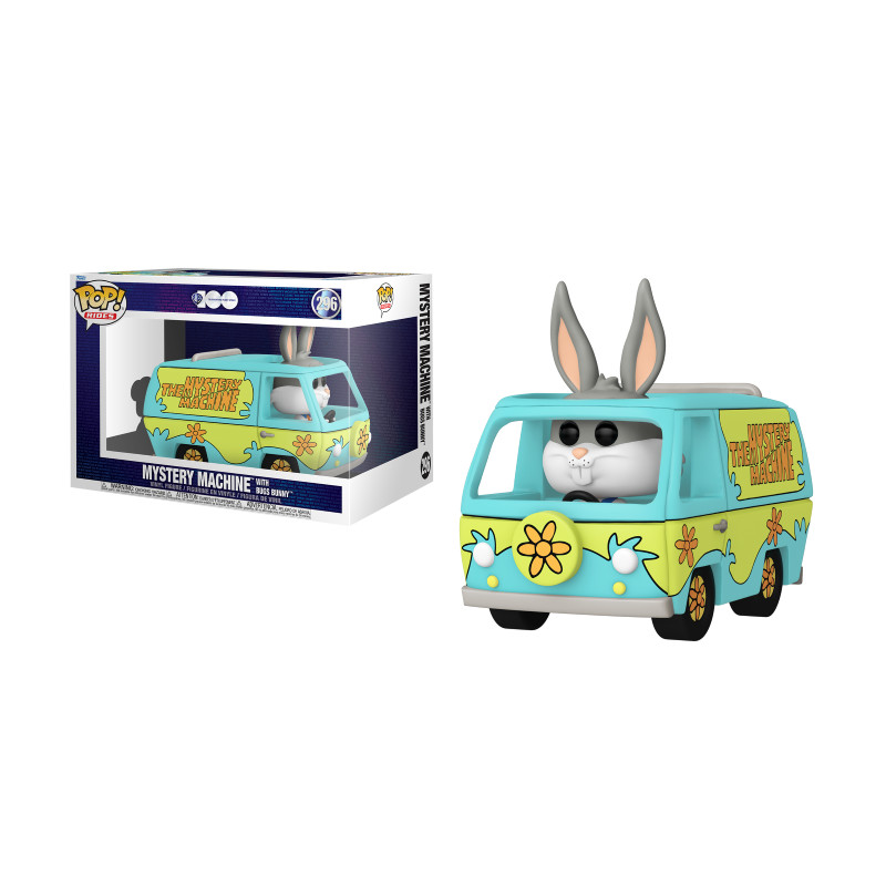 MYSTERY MACHINE WITH BUGS BUNNY / LOONEY TUNES / FIGURINE FUNKO POP