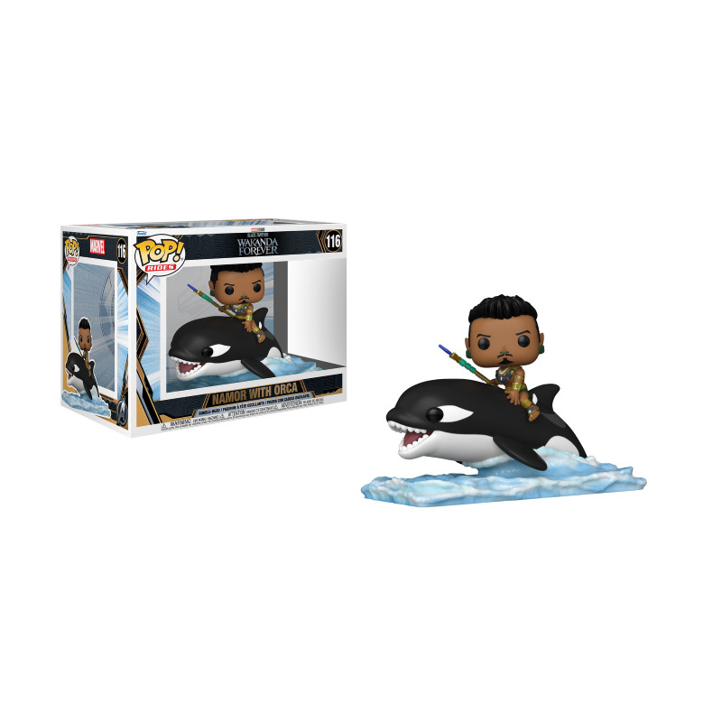 NAMOR WITH ORCA / BLACK PANTHER WAKANDA FOREVER / FIGURINE FUNKO POP