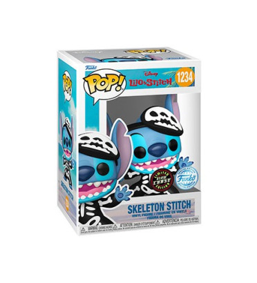 SKELETON STITCH / LILO ET STITCH / FIGURINE FUNKO POP / EXCLUSIVE SPECIAL EDITION / CHASE