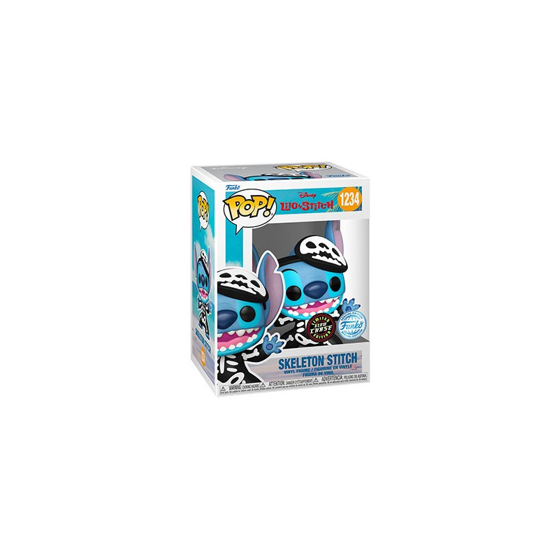 SKELETON STITCH / LILO ET STITCH / FIGURINE FUNKO POP / EXCLUSIVE SPECIAL EDITION / CHASE