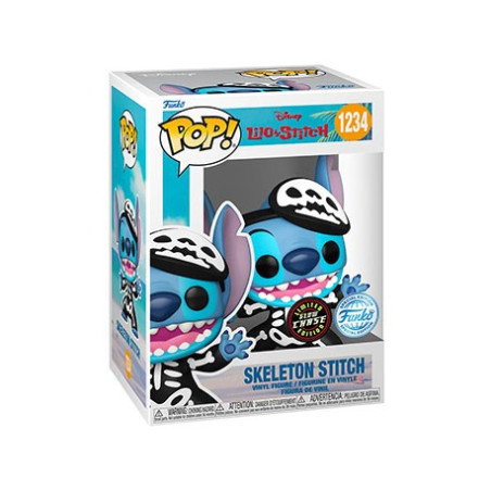 SKELETON STITCH / LILO ET STITCH / FIGURINE FUNKO POP / EXCLUSIVE SPECIAL EDITION / CHASE