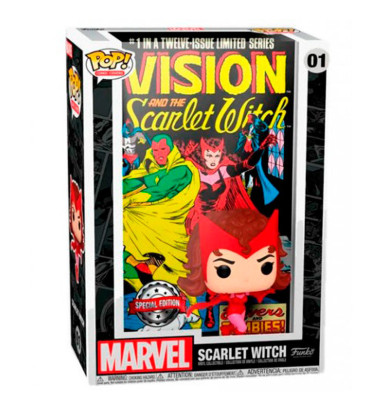 SCARLET WITCH COMIC COVERS / MARVEL / FIGURINE FUNKO POP / EXCLUSIVE SPECIAL EDITION